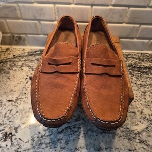 Cole Haan Tan Leather Loafers
